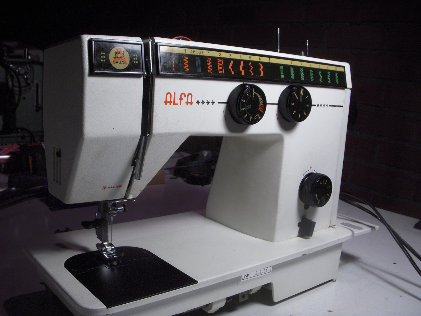 Máquinas de coser Alfa